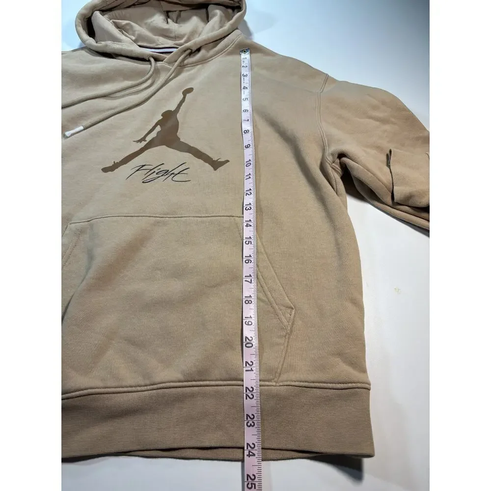 Jordan FLIGHT Men's Small Tan Jumpman Pullover Hoodie